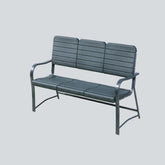 كرسي حديقة 3 مقاعد - أخضر غامق